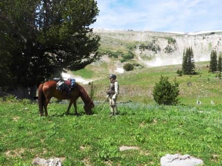 Alys and Tyra in the Wyoming Range
